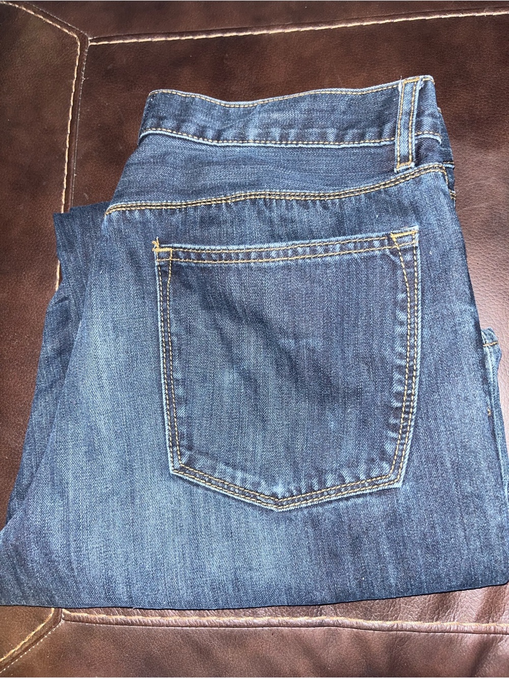 GAP Men’s Loose Fit Jeans 33x34 Dark Wash Straight Relaxed Denim